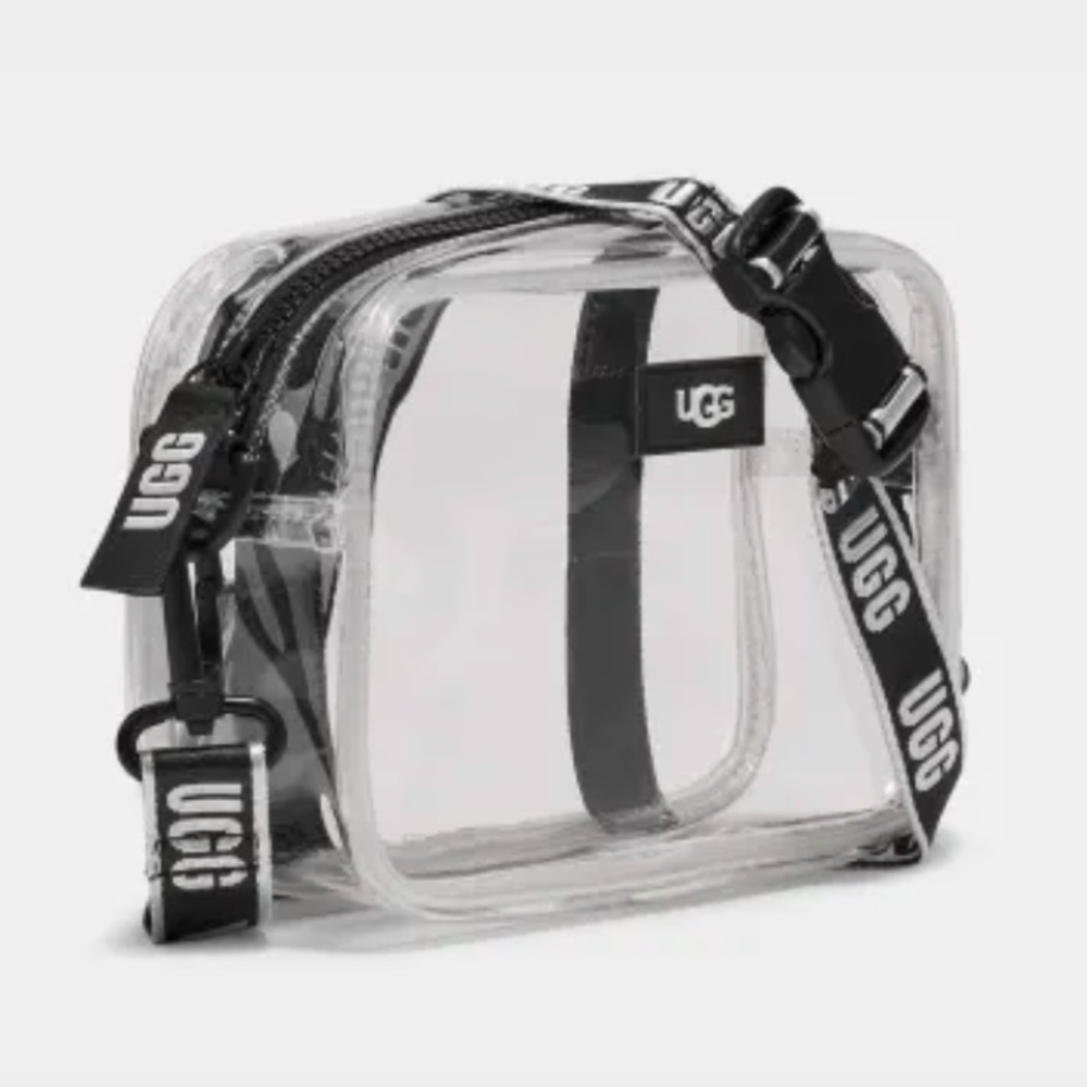 NWT UGG Janey II Transparent (3 in 1) Black Crossbody - Picture 5 of 11